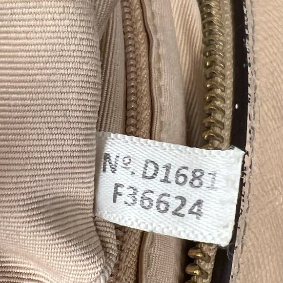 Coach Mini Bennett Satchel Crossgrain Leather in Nude 2-Way Handbag w/ Strap - Picture 8 of 9